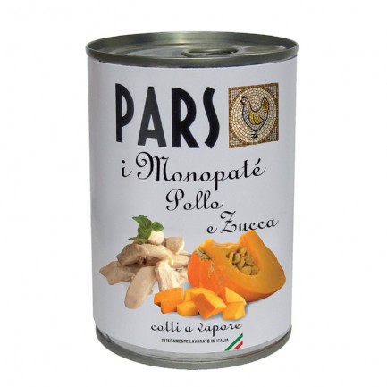 Pars Monopate' Chicken and Pumpkin for Dogs and Cats
