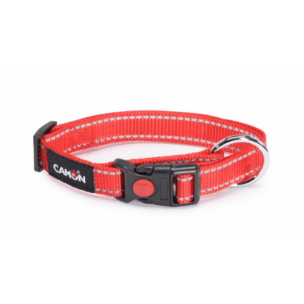 Camon Reflect Collar for Dogs Red