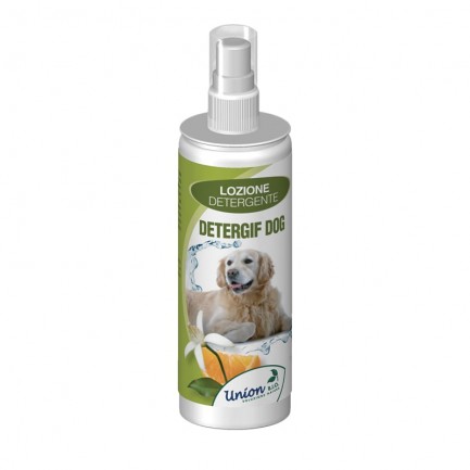 Detergif Loción de limpieza en seco para perros
