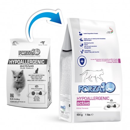 Forza10 Hypoallergenic Active for Cats