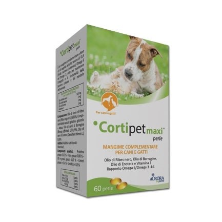 Aurora Biofarma Cortipet Maxi Perlas para perros y gatos