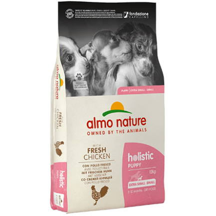 Almo Nature Holistic Small Puppy Frisches Huhn für Hunde