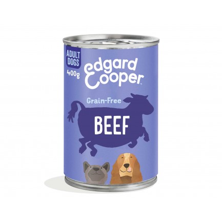 Edgard Cooper Beef Wet Food for Adult Dogs