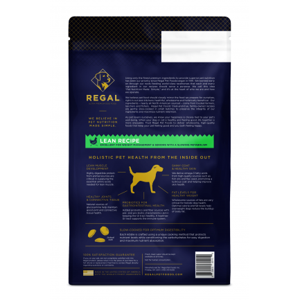 Regal Lean Recipe for Dogs