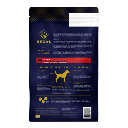 Regal Pastureland Recipe with Lamb for Dogs