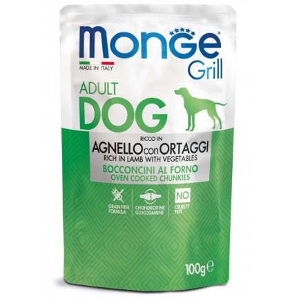 Monge Grill Adult Wet Food for Dogs