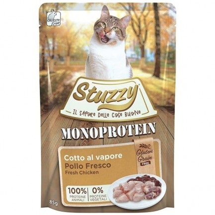 Stuzzy Monoprotein Steamed Moist Food for Cats
