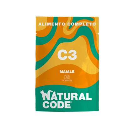 Natural Code Adult Cat Complete in a Sachet for Cats