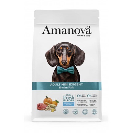 Amanova Adult Mini Exigent with Pork for Dogs