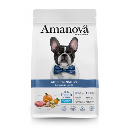 Amanova Adult Sensitive Cordero para perros