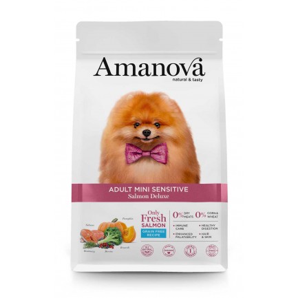 Amanova Adult Mini Sensitive Salmon for Dogs