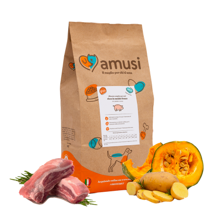 Amusi Pork Pumpkin and Potatoes Grain Free for Dogs Small