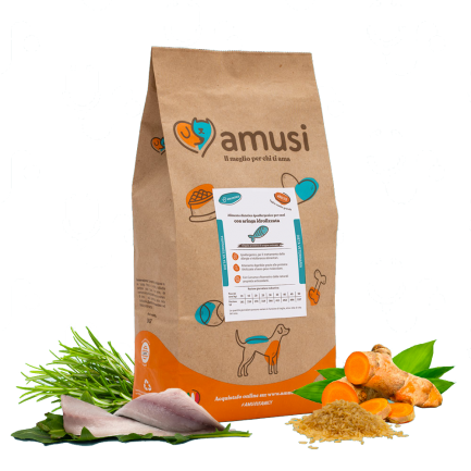 Amusi Hypoallergenic Herring and Brown Rice for Dogs