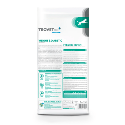 Trovet Weight & Diabetic Dry Food for Dogs
