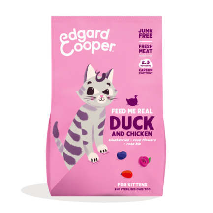 Edgard Cooper Kitten with Chicken and Duck for Kittens