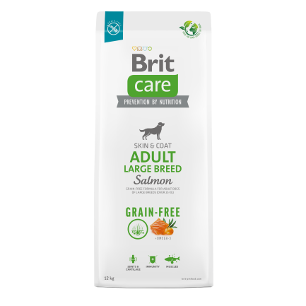 Brit Care Grain Free Adult Large Breed Salmon and Potatoes for Dogs