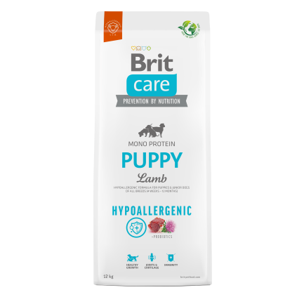 Brit Care Hypoallergenic Puppy Lamm und Reis für Welpen