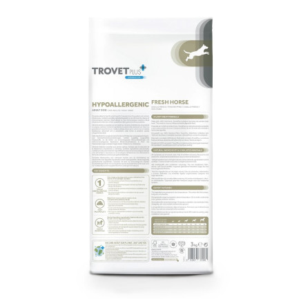 Trovet Hypoallergenic Horse with Horse and Potatoes for Dogs