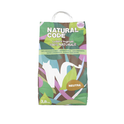Natural Code Vegetable Litter for Cats