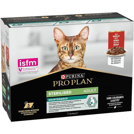 Pro Plan Nutrisavour Sterilised Cat Cibo Umido per Gatti