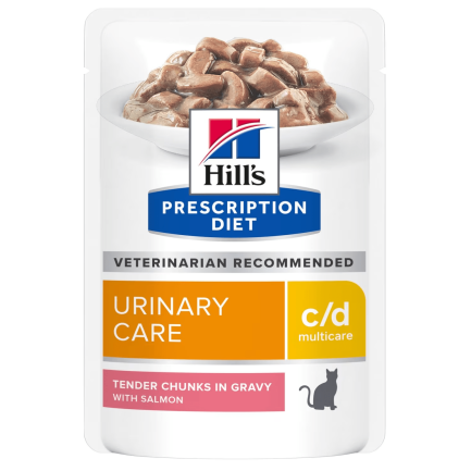 Hill's Prescription Diet C/D Urinary Care Chunks in Sauce für Katzen