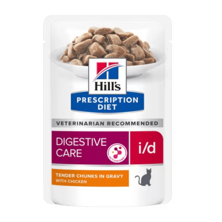 Hill's Prescription Diet I/D Kibbles in Sauce for Cats