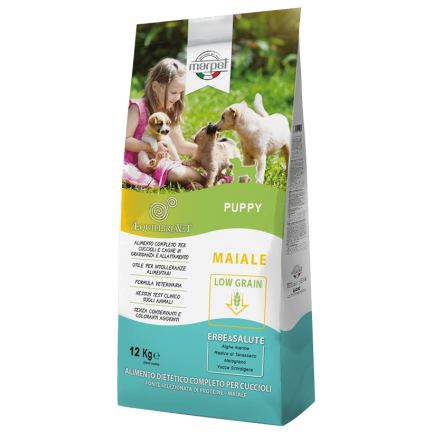 Equilibria Low Grain Puppy Only Pork for Puppies