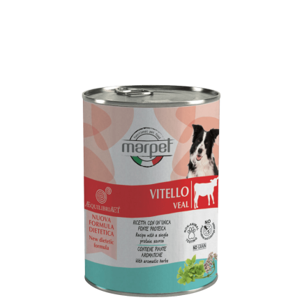 Equilibria Dog Monoproteic Wet Food for Dogs