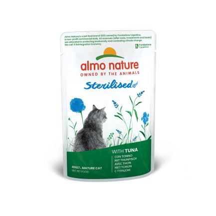 Almo Nature Sterilisiertes Nassfutter für Katzen