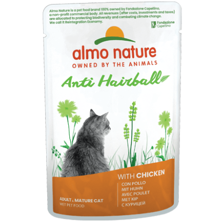 Almo Nature Anti-Hairball Nassfutter für Katzen