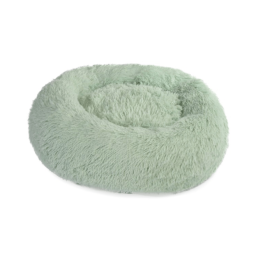 Donut Kennel with Fur for Dogs and Cats