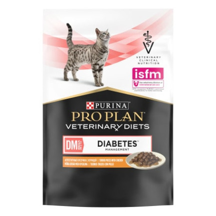 Purina Pro Plan Veterinary Diets DM Diabetes Cibo Umido per Gatti