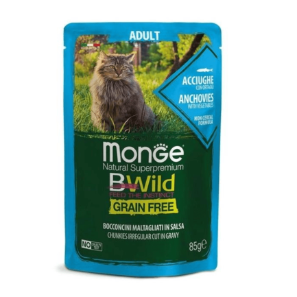 Monge BWild Grain Free Comida húmeda para gatos
