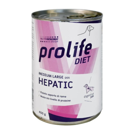 Prolife Diet Hepatic nourriture humide pour chiens