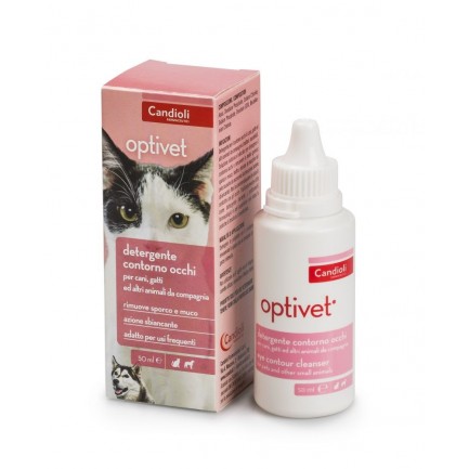 Candioli Optivet Augenreinigungsmittel für Hunde und Katzen