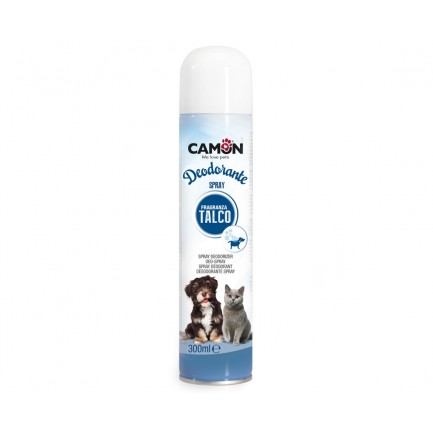 Deodorante spray al talco Amici e Felici per Cani e Gatti