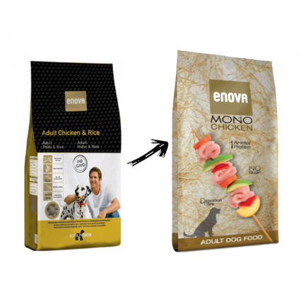Enova Mono Chicken and Rice for Dogs