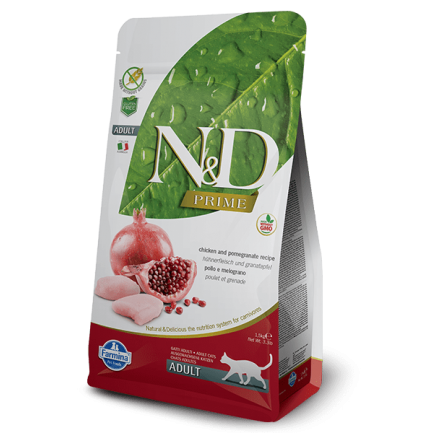 Farmina N&D Prime Adult Cat with Chicken and Pomegranate for Cats