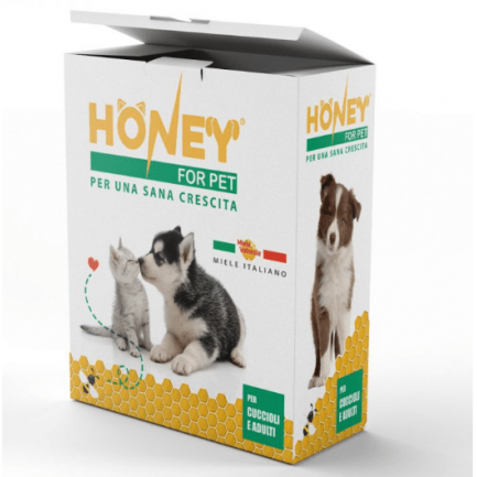 Miel para mascotas para cachorros y gatitos