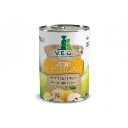 V.E.G. Vegan Patatas Manzana y Alubias Comida húmeda para perros y gatos